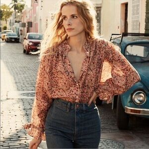 Doen Rose Top size Small